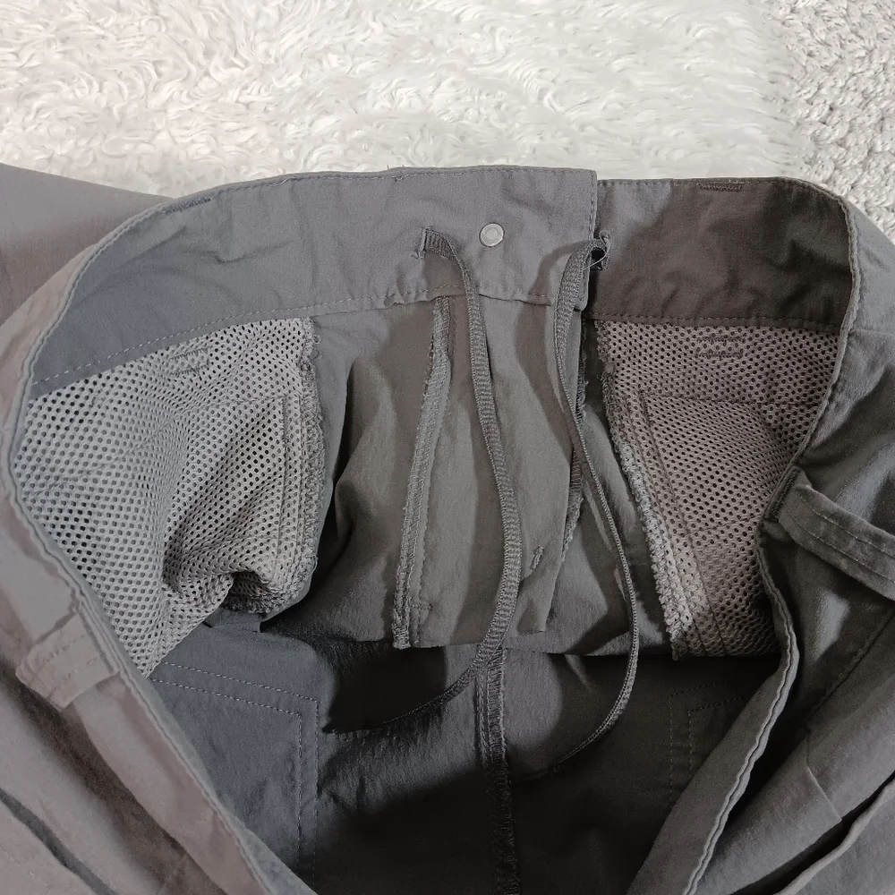 Magellan Women's Gray Outdoor Lightweight Cropped Pants, Small - Picture 4 of 11